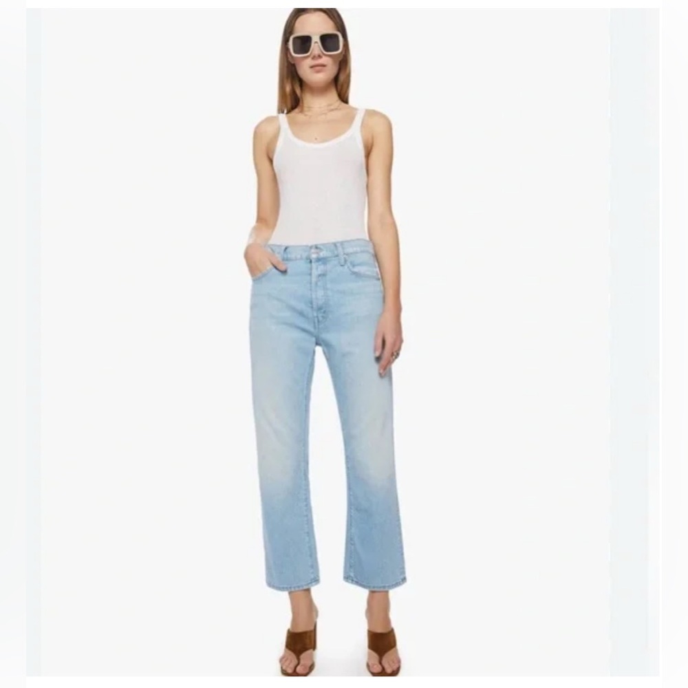 MOTHER Superior The Ditcher Crop jeans in Unripped 32